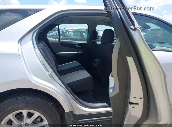 3GNAXHEV2MS151804 2021 CHEVROLET EQUINOX Silver VIN sticker view