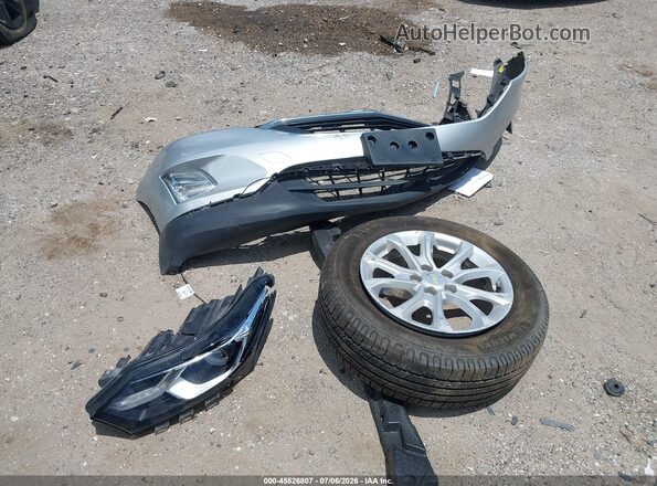 3GNAXHEV2MS151804 2021 CHEVROLET EQUINOX Silver Dashboard view