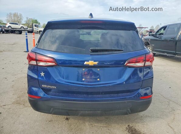 3GNAXHEV2NS157894 2022 CHEVROLET EQUINOX Blue Vista trasera