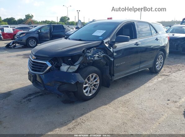 3GNAXHEV3KL104675 2019 CHEVROLET EQUINOX Черный Передняя левая четверть