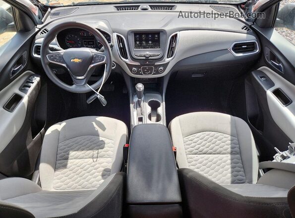3GNAXHEV3KL149776 2019 CHEVROLET EQUINOX Silver Dashboard view