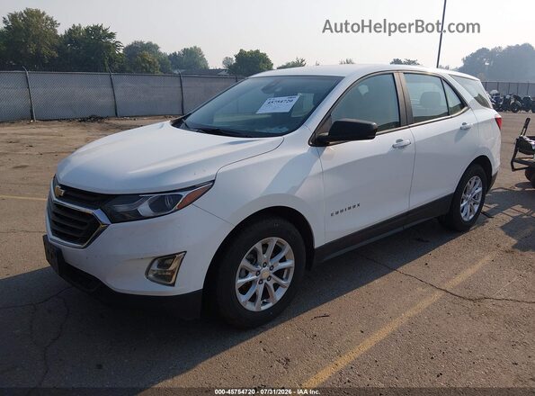 3GNAXHEV3LS602415 2020 CHEVROLET EQUINOX White Front left