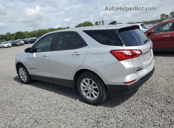 3GNAXHEV3MS166148 2021 CHEVROLET EQUINOX Silver Задня ліва чверть