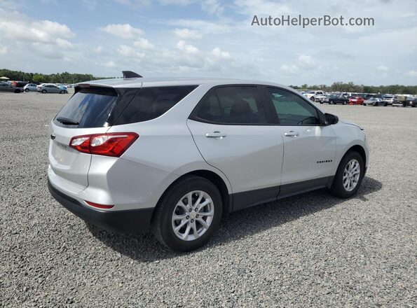 3GNAXHEV3MS166148 2021 CHEVROLET EQUINOX Silver Задня права чверть