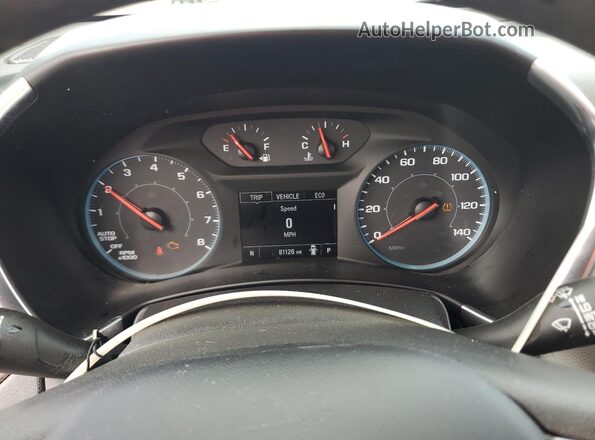 3GNAXHEV3MS166148 2021 CHEVROLET EQUINOX Silver Вид щитка приладів