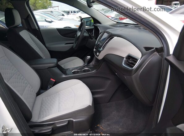 3GNAXHEV3MS173830 2021 CHEVROLET EQUINOX White წინა სალონის ხედი