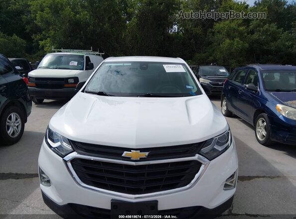 3GNAXHEV3MS173830 2021 CHEVROLET EQUINOX White წინა ხედი