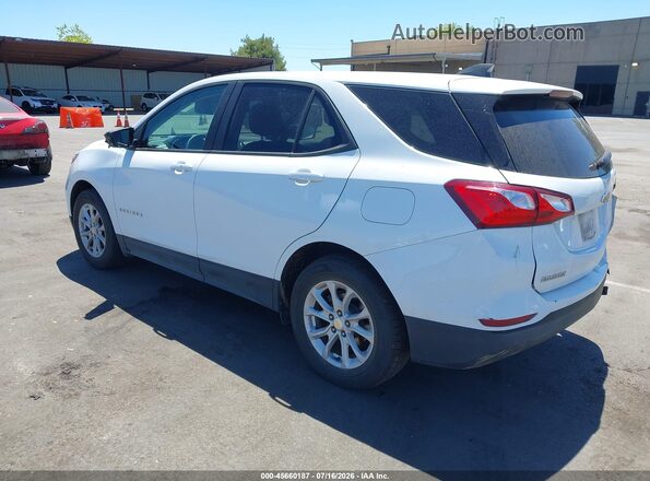 3GNAXHEV4LS693503 2020 CHEVROLET EQUINOX Белый Задняя левая четверть