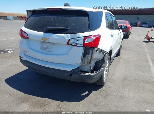 3GNAXHEV4LS693503 2020 CHEVROLET EQUINOX Белый Вид спереди