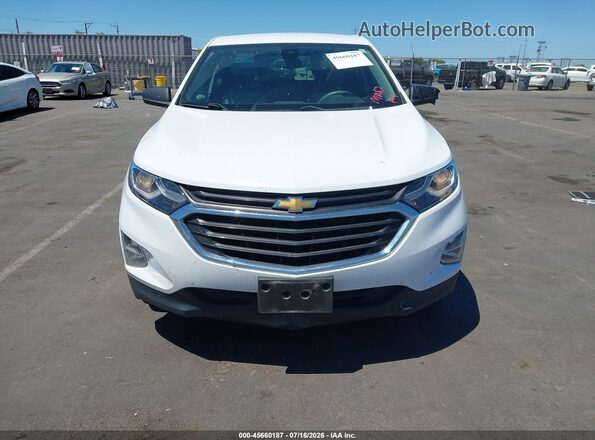 3GNAXHEV4LS693503 2020 CHEVROLET EQUINOX Белый Вид щитка приборов