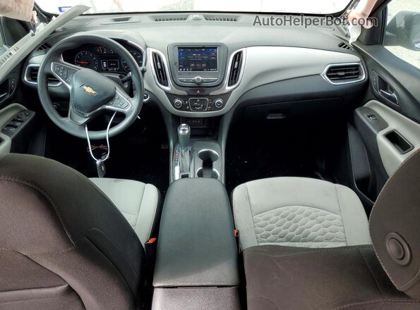 3GNAXHEV4MS156065 2021 CHEVROLET EQUINOX Silver Вид панелі приладів
