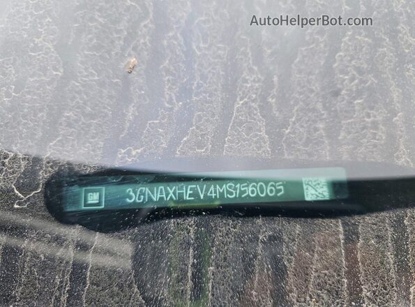 3GNAXHEV4MS156065 2021 CHEVROLET EQUINOX Silver Вид підкапотного простору