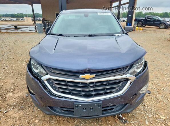 3GNAXHEV5JS525849 2018 CHEVROLET EQUINOX Blue Vista frontal