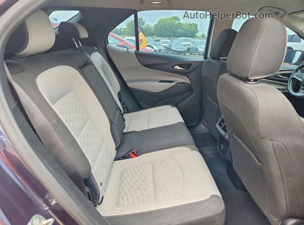 3GNAXHEV5JS525849 2018 CHEVROLET EQUINOX Blue Vista interior trasera