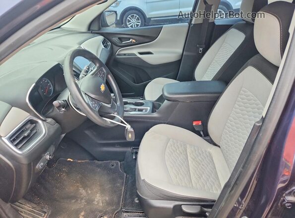 3GNAXHEV5JS525849 2018 CHEVROLET EQUINOX Blue Vista interior delantera