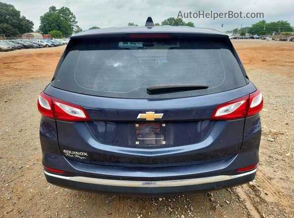 3GNAXHEV5JS525849 2018 CHEVROLET EQUINOX Blue Vista trasera