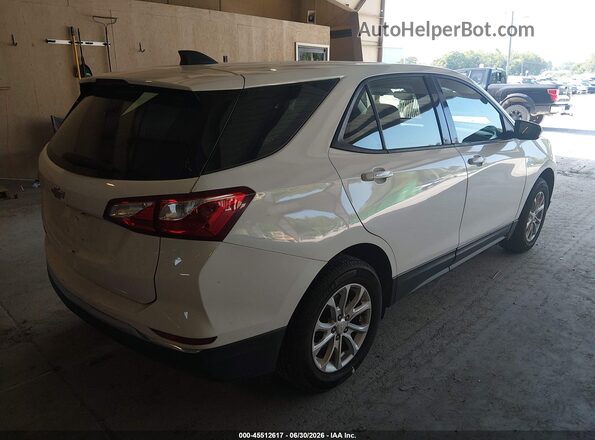 3GNAXHEV5JS535474 2018 CHEVROLET EQUINOX White უკანა მარჯვენა