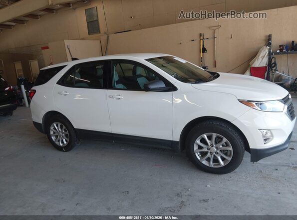 3GNAXHEV5JS535474 2018 CHEVROLET EQUINOX White უკანა სალონის ხედი