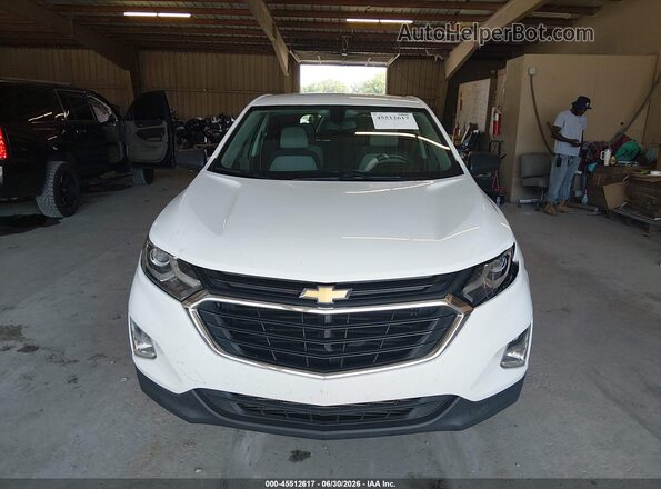 3GNAXHEV5JS535474 2018 CHEVROLET EQUINOX White ხელსაწყოთა პანელის ხედი