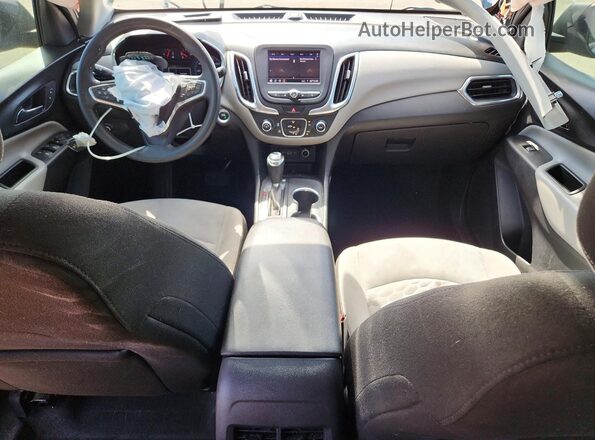 3GNAXHEV5LS625078 2020 CHEVROLET EQUINOX Серый Вид панели приборов