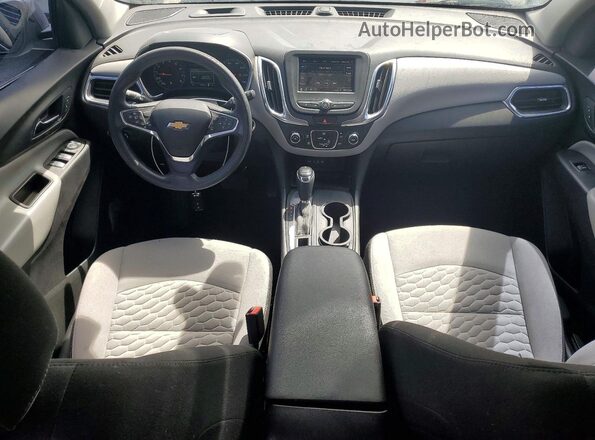 3GNAXHEV5LS712821 2020 CHEVROLET EQUINOX White Вид панелі приладів
