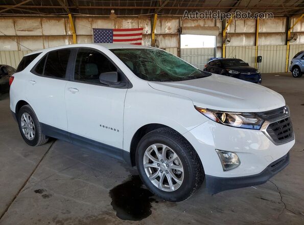 3GNAXHEV5LS731790 2020 CHEVROLET EQUINOX White Przód prawy