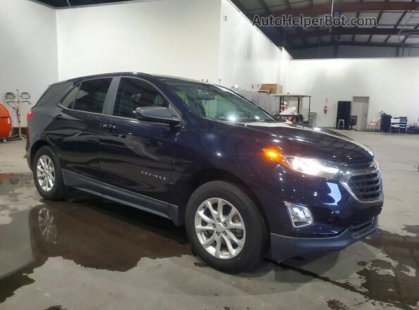3GNAXHEV6LS561729 2020 CHEVROLET EQUINOX Синий Передняя правая четверть