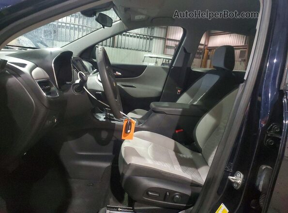 3GNAXHEV6LS561729 2020 CHEVROLET EQUINOX Синий Вид салона спереди