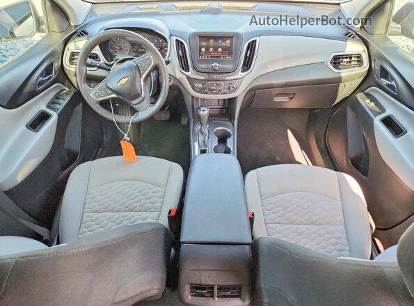 3GNAXHEV6LS561729 2020 CHEVROLET EQUINOX Синий Вид панели приборов