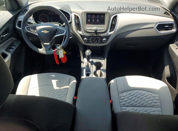 3GNAXHEV6LS731507 2020 CHEVROLET EQUINOX Белый Вид панели приборов