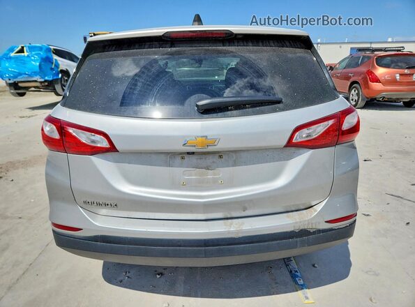 3GNAXHEV6MS164832 2021 CHEVROLET EQUINOX Silver Rear view