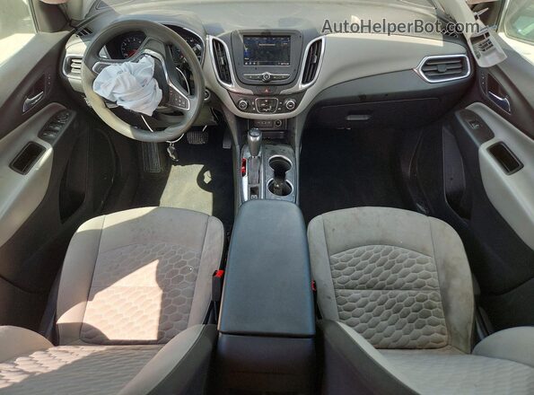 3GNAXHEV6MS164832 2021 CHEVROLET EQUINOX Silver Dashboard view