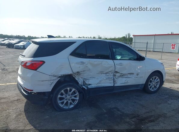 3GNAXHEV7JS641263 2018 CHEVROLET EQUINOX White Vista frontal