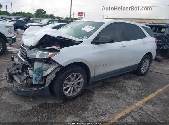 3GNAXHEV7LS615930 2020 CHEVROLET EQUINOX Белый Передняя левая четверть