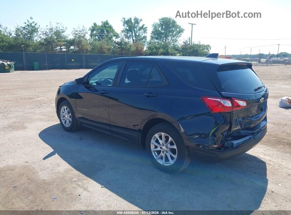 3GNAXHEV7LS734562 2020 CHEVROLET EQUINOX Dark Blue Задня ліва чверть