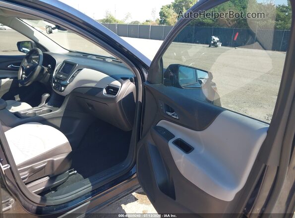 3GNAXHEV7LS734562 2020 CHEVROLET EQUINOX Dark Blue Вид салону спереду