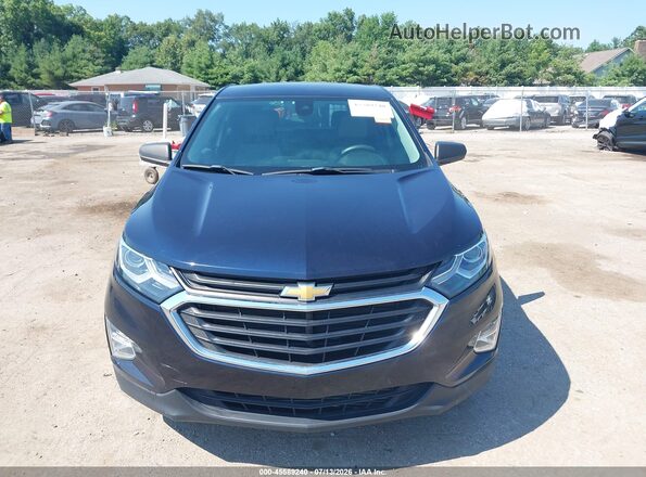 3GNAXHEV7LS734562 2020 CHEVROLET EQUINOX Dark Blue Вид щитка приладів