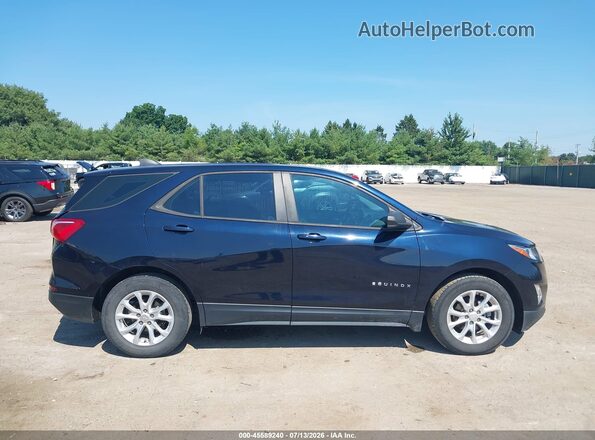 3GNAXHEV7LS734562 2020 CHEVROLET EQUINOX Dark Blue Вид задньої частини салону