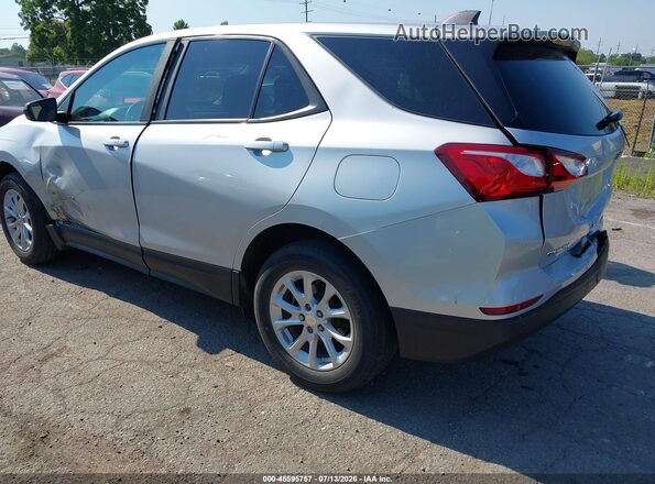 3GNAXHEV7MS164886 2021 CHEVROLET EQUINOX Silver Հետևի ձախ