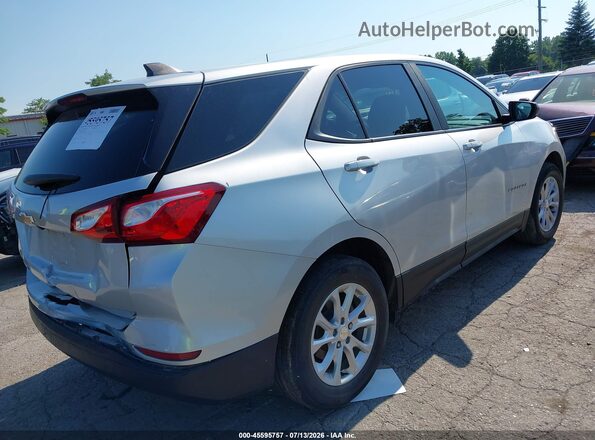 3GNAXHEV7MS164886 2021 CHEVROLET EQUINOX Silver Հետևի աջ