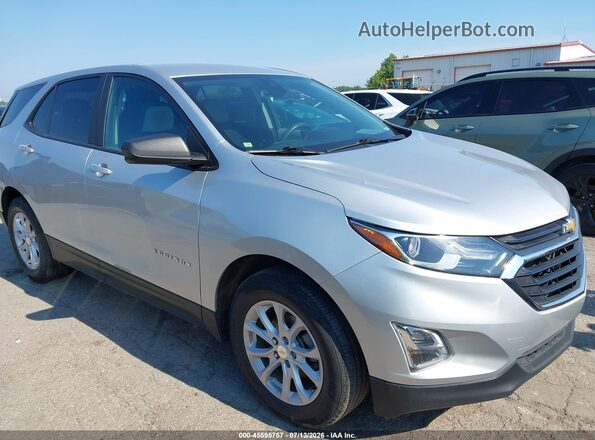 3GNAXHEV7MS164886 2021 CHEVROLET EQUINOX Silver Սալոնի հետևի տեսք