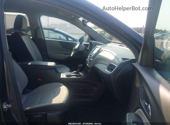 3GNAXHEV8JS561020 2018 CHEVROLET EQUINOX Синий Вид салона спереди