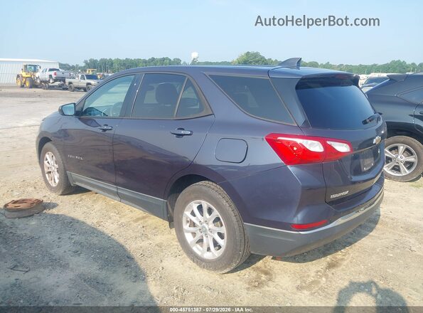3GNAXHEV8JS561020 2018 CHEVROLET EQUINOX Синий Задняя левая четверть