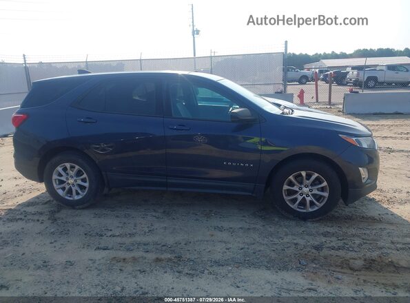 3GNAXHEV8JS561020 2018 CHEVROLET EQUINOX Синий Вид задней части салона