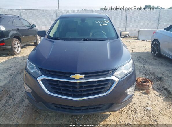 3GNAXHEV8JS561020 2018 CHEVROLET EQUINOX Синий Вид спереди