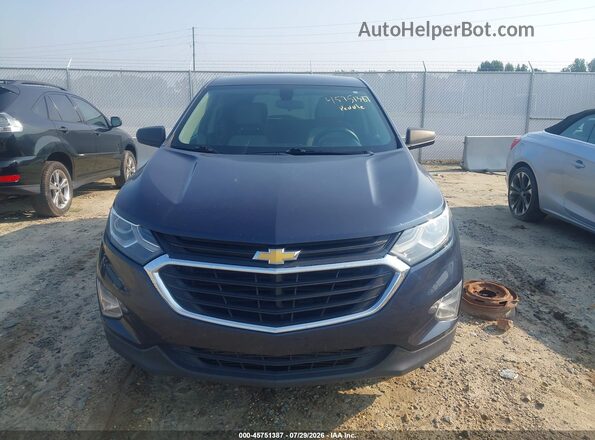 3GNAXHEV8JS561020 2018 CHEVROLET EQUINOX Синий Вид щитка приборов