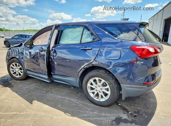3GNAXHEV8KL274112 2019 CHEVROLET EQUINOX Blue Задня ліва чверть