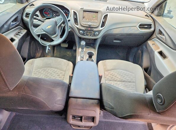 3GNAXHEV8LS693018 2020 CHEVROLET EQUINOX White Dashboard view