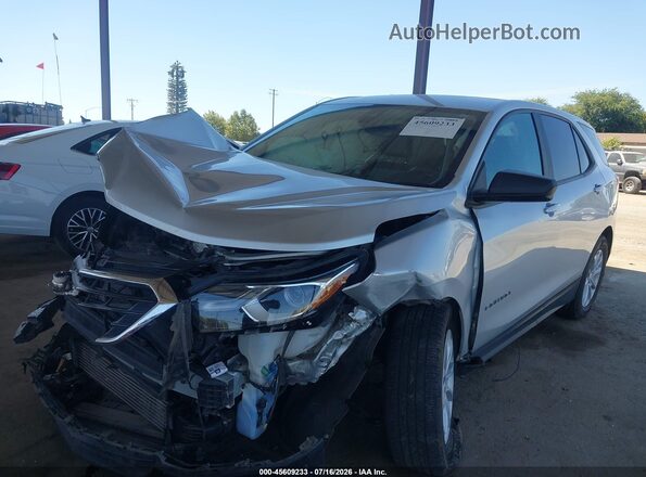 3GNAXHEV8LS720041 2020 CHEVROLET EQUINOX Silver Przód lewy