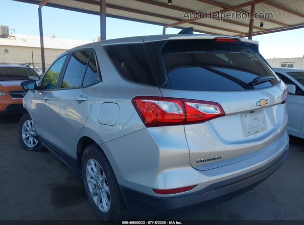3GNAXHEV8LS720041 2020 CHEVROLET EQUINOX Silver Tył lewy